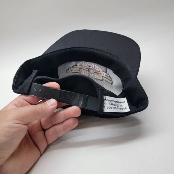 Vintage Red Baron Premiums Stearman Squadron Snapback Hat Flight Team Cap Pizza - Picture 8 of 9